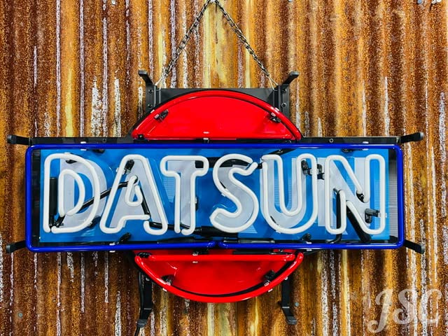 DATSUN ダットサン★ネオンサイン★ガレージ ショップ ダイナー アメリカ 雑貨 Amazon | ダットサン ネオン 看板 世田谷 サニー トラック D21 D22
